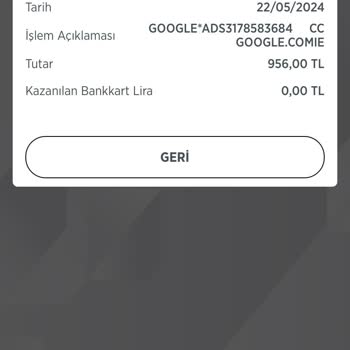 Google AdSense Google Ads Bilgim Olmadan Kartımdan Para Çekti