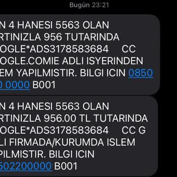 Google AdSense Google Ads Bilgim Olmadan Kartımdan Para Çekti