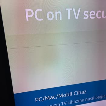 Samsung TV Panel Sorunu