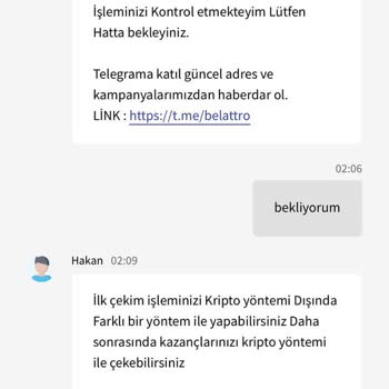 Belatrocasino İlk Çekim Şartı