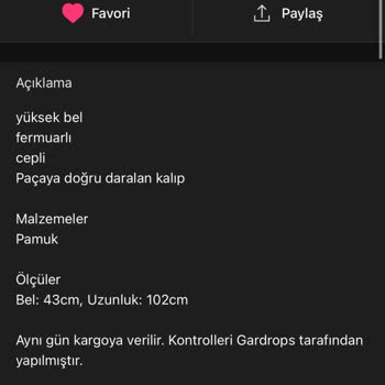 Gardrops Premium Ayıplı Ürün Gönderip İadesini Almıyor