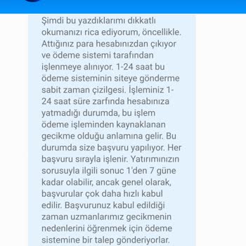 1win 7 Günde Hesaba Yansıtıyor Yatırımı