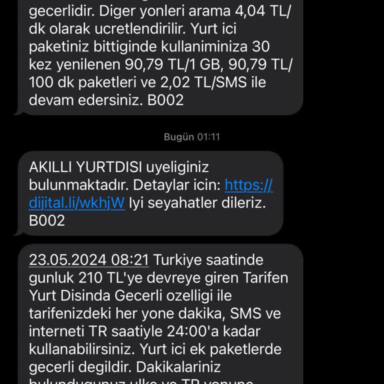 Turkcell Yurt Dışında Mağdur Etti
