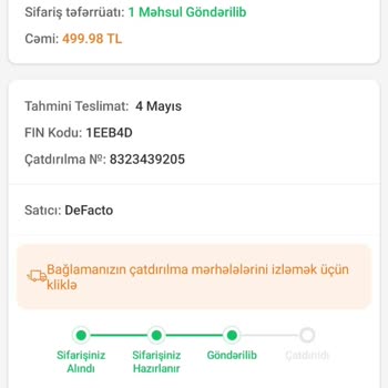 Trendyol Sipariş Gecikmesi Sorunu