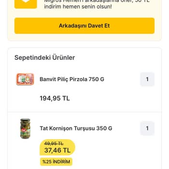 Migros Yanlış Marka Ürün Teslimi Ve Sonrasında Dönüş Olmaması