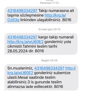 Aras Kargo Adrese Teslim Etmiyor
