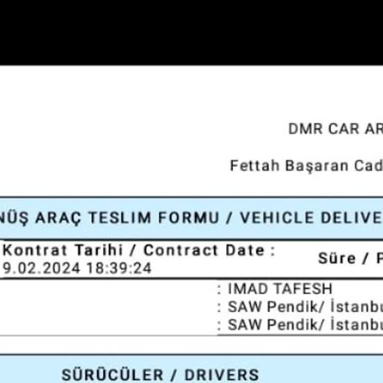 Dmr Car Araç Kiralama Gelişmeler Para İadesi