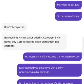 Getir Ve Kim Market Saygısız Çalışanları