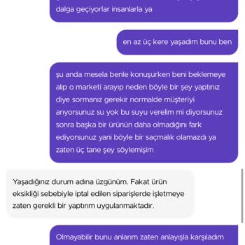 Getir Ve Kim Market Saygısız Çalışanları