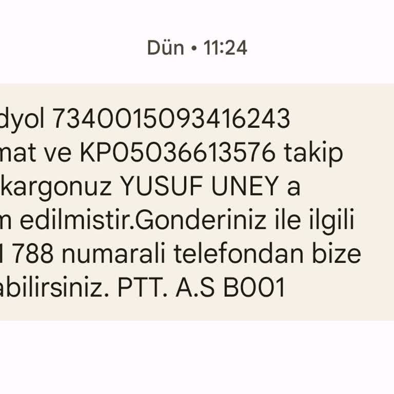 PTT Kargo Nazilli Kargonun Keyiflerine Göre Adrese Teslim Edilmesi