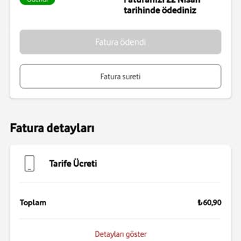 Vodafone Keyfi Olarak Hat Açma Kapama Ücreti Alıyor!