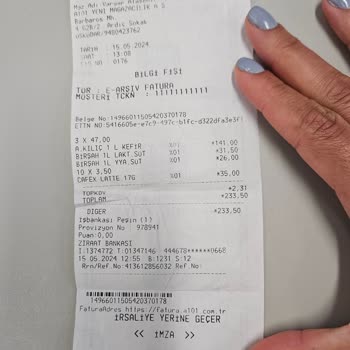 A101 Fatura Kesmeden Satış Yapıyor