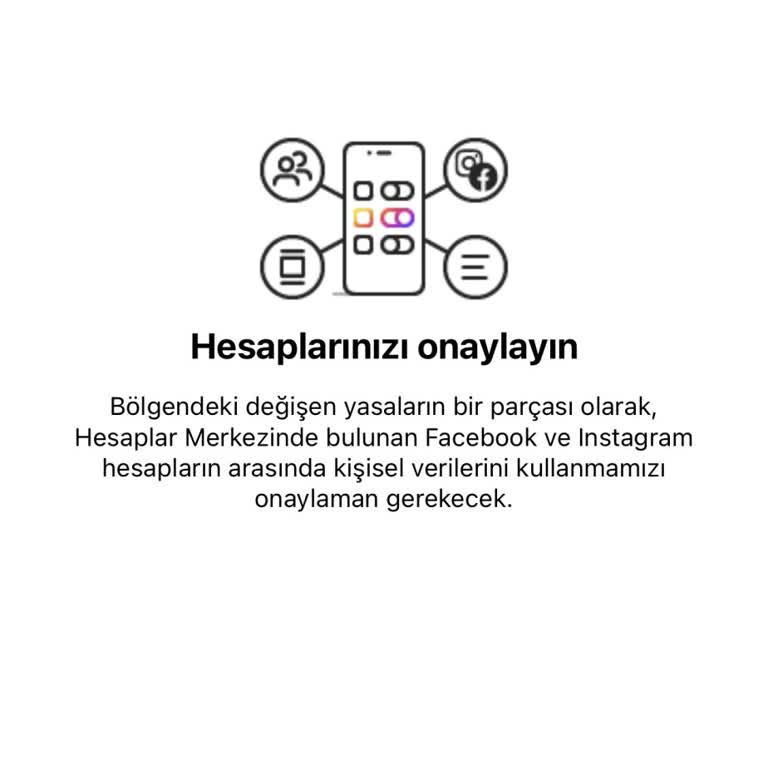 Instagram'a Giremiyorum, Kişisel Verilerimi Kullanmak İçin Onay İstiyor
