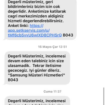 Samsung Ürünüm Elime Ulaşmadı