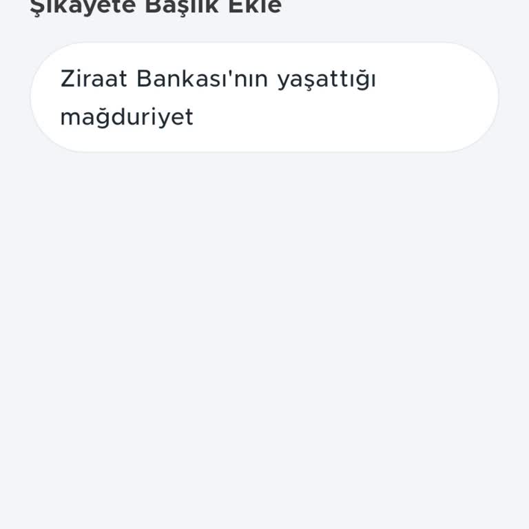 Ziraat Bankası'nın Yaşattığı Mağduriyet