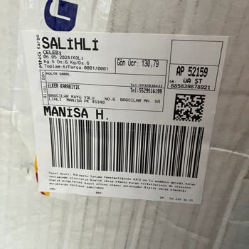 Yöresel İK Tarım Ürünleri İk_tarım Kötü Ürün İadesi