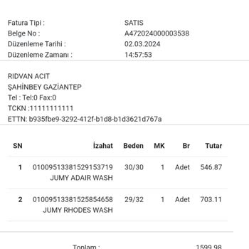 900 TL Öde Sorun Yaşa LTB Markası