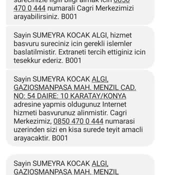 Extranet 14gun Dolmadan İptal İstedim Beni Avukata Vermiş