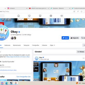 Facebook Okey Açılmıyor Hata Veriyor