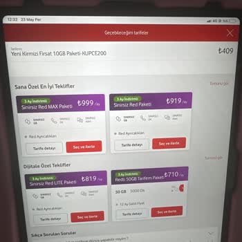 Vodafone Hat İptali Yapılıp Tarifem Değiştirildi