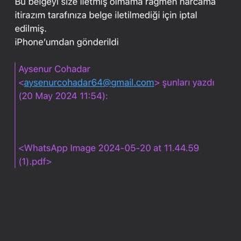 TEB Harcama İtirazı Mail Attım Ama İptal Ettiler