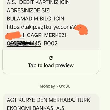AGT Kurye (aynigunteslim.com) Kurye Yalan Beyanda Bulunmaktadır!