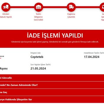 AGT Kurye (aynigunteslim.com) Kurye Yalan Beyanda Bulunmaktadır!
