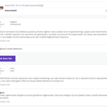N11 Ve Atasun'un Sorumsuzluğu