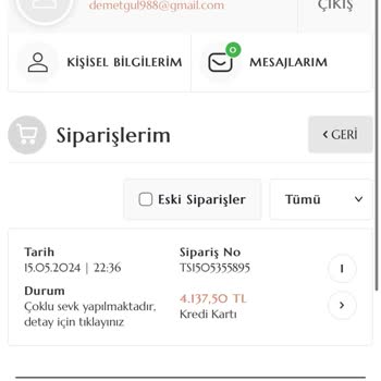 Bernardo İnternet Sitesinden Asla Ürün Alma