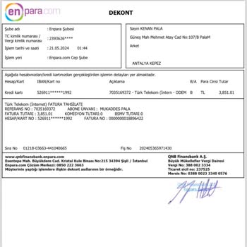 Türk Telekom Haberim Olmadan Hesaplarıma Bloke Koyulması