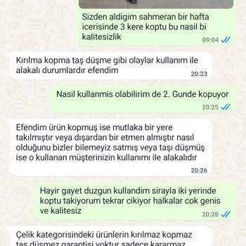 Lujo Aksesuardan Aldığım Şahmeran Kopuyor.