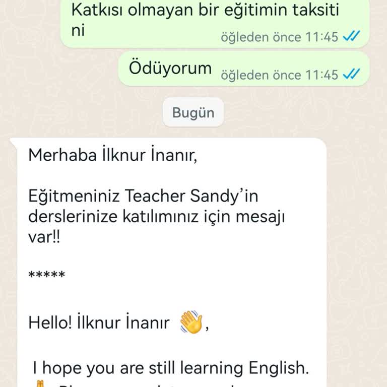 Konuşarak Öğren Verimi Sıfır Eğitime Ödediğim Paramı Geri İstiyorum Vermiyorlar