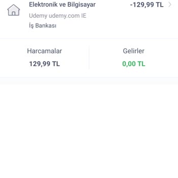 Udemy Kartımdan İzinsiz Çekim Ve Mağduriyetim