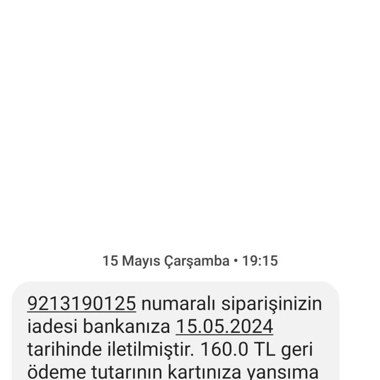 Trendyol Kargo İadesi Param Hesabıma Yatmadı.