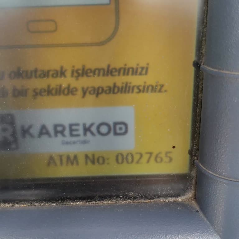 Garanti BBVA Ortak ATM Parama El Koydu