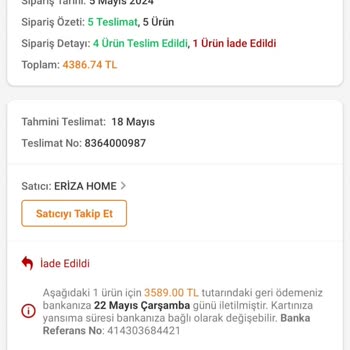 Eriza Home Trendyol İşine Nasıl Gelirse Öyle Hareket Ediyor