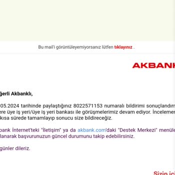 Akbank Kredi Kartı Mağduriyeti