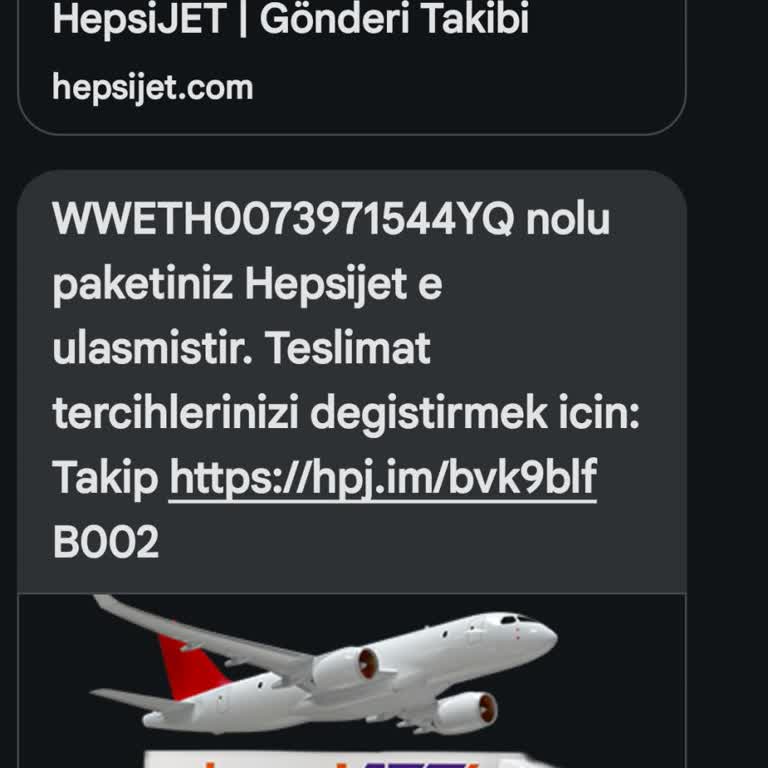 hepsiJET Adres Karışıklığına İlişkin Şikayet