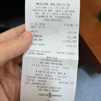 Mercan Balık'ta Beklentilerin Altında Öğle Yemeği