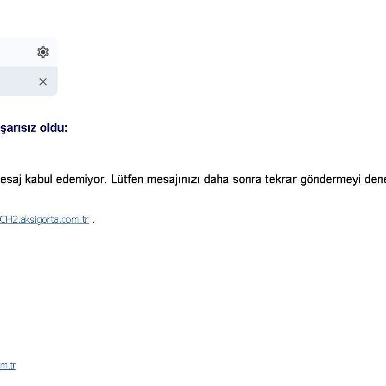 Aksigorta Sorumsuzluğu Ve İlgisizliği