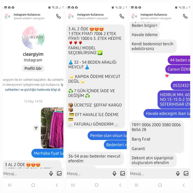 Instagram'da 'Pretty Fasshon' Mağduriyeti: Ödeme Sonrası Engel!