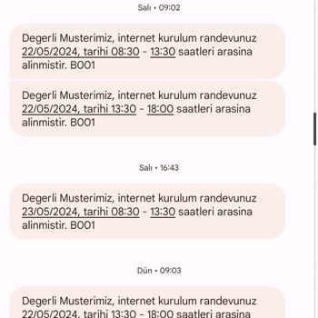 Türk Telekom Çalışanı Sürekli Randevu Yeniliyor