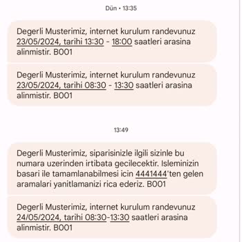 Türk Telekom Çalışanı Sürekli Randevu Yeniliyor