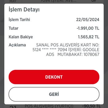 Google AdSense Google Ads Hesabımdan İzinsiz Para Çekti