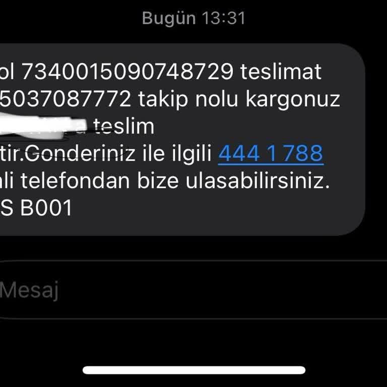 PTT Kargo Kargom Teslim Edilmiş Görünüyor Ama Gelmedi