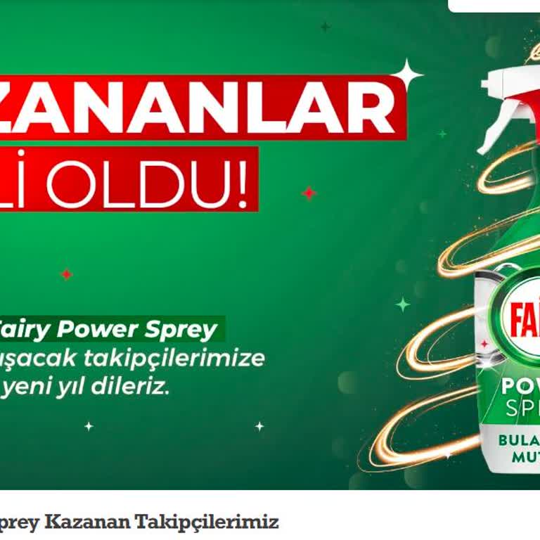Kadınlar Bilir Hediyemi Göndermedi, Fairy Kampanyası
