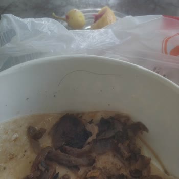 Köfteci Yusuf Et Döner Menüden Saç Kılı Çıktı