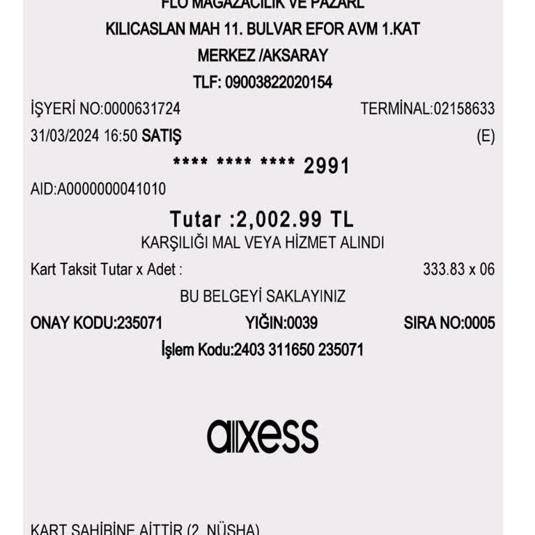 FLO Ayakkabı FLO Hatalı Ayakkabı Geri İade Edildi