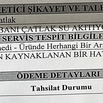 Jumbo Çaydanlığım Çatladı Servis Çatlak Çaydanlığı Geri Gönderdi!