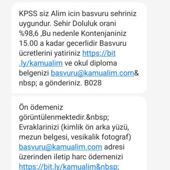 Kariyer Adam KPSS'Siz Memur Alımı İlanında Sorumluluk Almıyorum